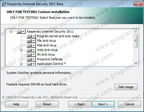 Kaspersky Internet Security 2011 Beta