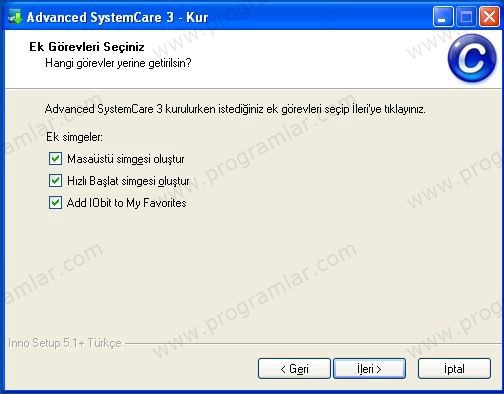 Adcanced SystemCare Free ile Bilgisayarını  Hızlandırma