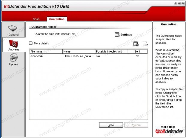 BitDefender Free Edition 10 İncelemesi