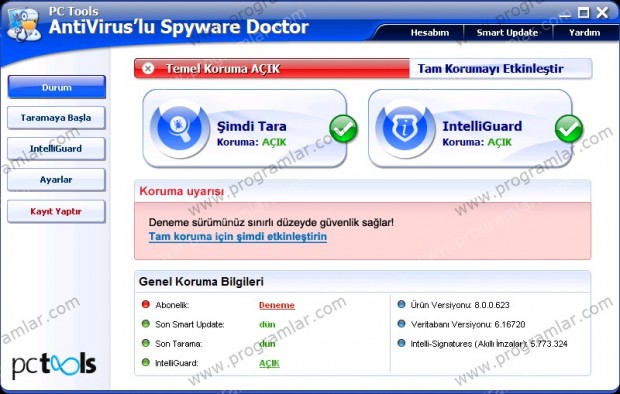 Spyware Doctor with Antivürus 8.0 %u0130ncelemesi
