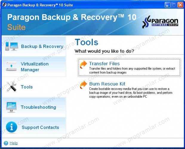 Paragon Backup & Recovery Suite 10 İncelemesi