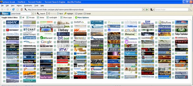 torrent finder toolbar