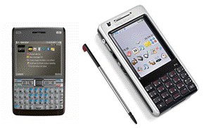 Akıllı Telefonlar - Sony Ericsson P1i ve Nokia E61i