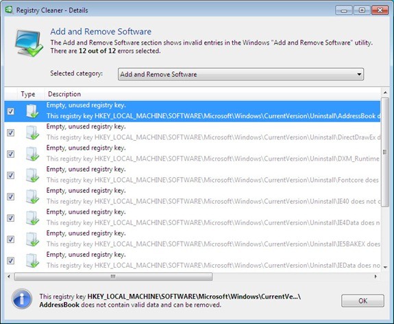 7 Ücretsiz Registry (Kayıt Defteri) Temizleyici