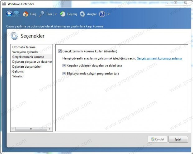 Windows 7 ile uyumlu Anti Spyware Programları