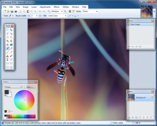 Photoshop a Alternatif En iyi 10 Program - Paint.Net