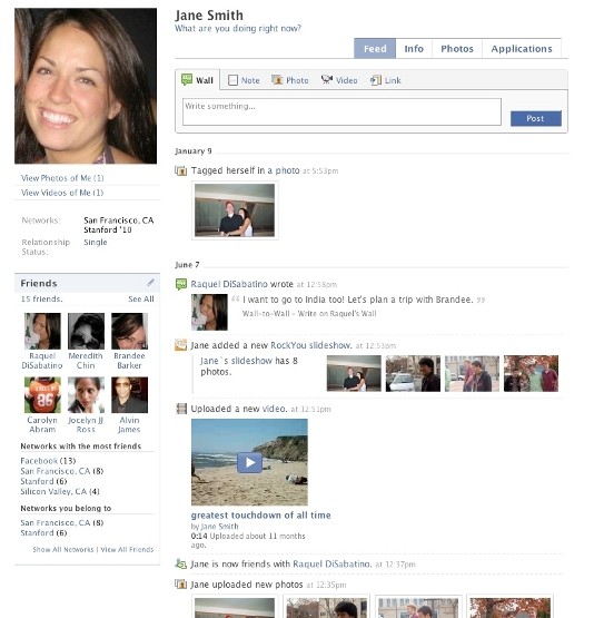 Facebook yeni tasarlanan web sitesini yayınladı