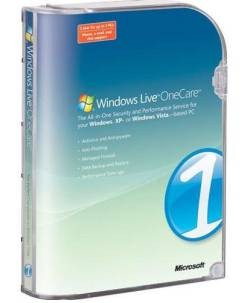 En iyi Güvenlik Paketleri sınıfta kaldı - Windows Live OneCare