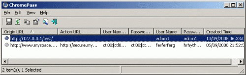 Chrome Şifre Yöneticisi