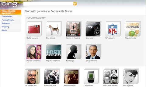 Bing Visual Search