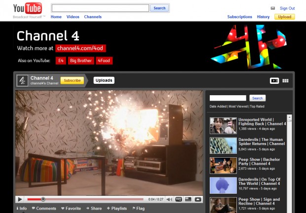 YouTube dan tarihi imza!