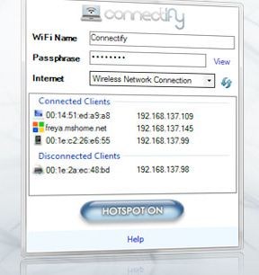 Connectify, Windows 7 nin gizli özelliğini ortaya çıkardı