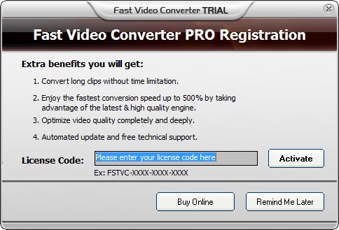 Ücretsiz Fast Video Converter Pro Lisansı Edinin!