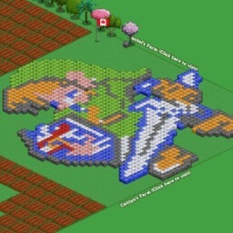 Farmville de resim modası