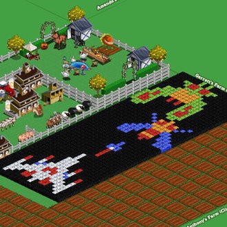 Farmville\ de resim modası