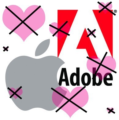 Adobe ve Apple ayrılığı derinleşiyor