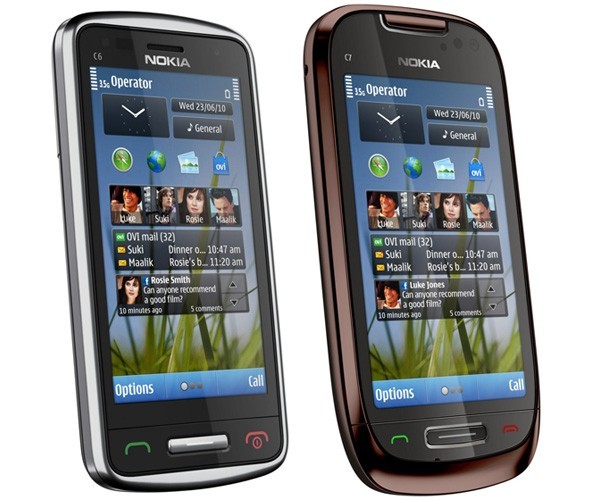 Nokia C6, Nokia C7