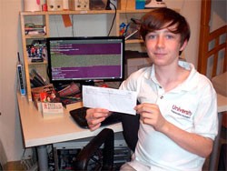 12 yaşındaki çocuk, Mozilla  dan 3000 dolar kaptı