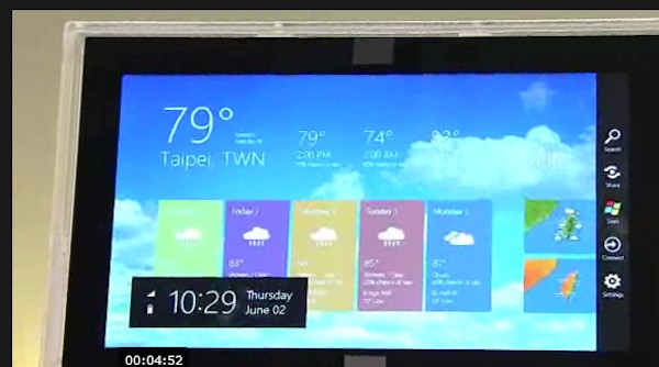 Windows 8  den yeni haberler! (Video)