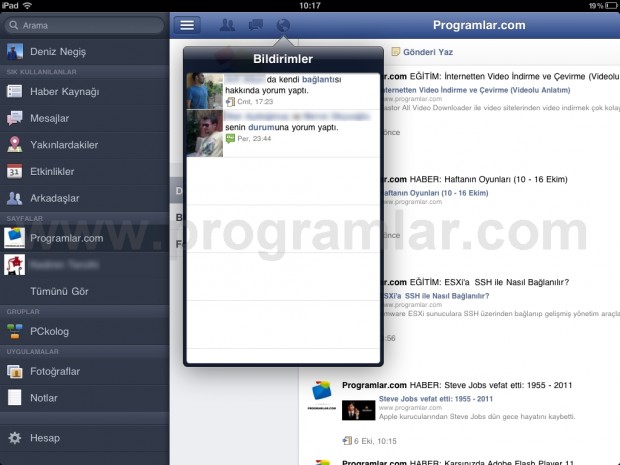 iPad ve iPhone için Facebook 4.0 çıktı!