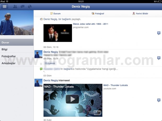 iPad ve iPhone için Facebook 4.0 çıktı!