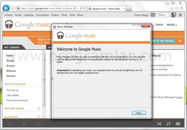 Google Music açıldı!