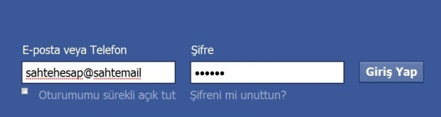 Facebook sahte hesap dolu!