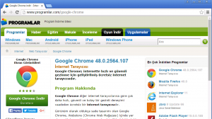 Google Chrome Ekran Gorüntüsü